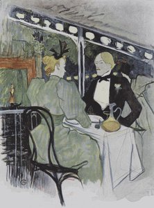 Illustration aus Le Plaisir a Paris von Henri de Toulouse Lautrec
