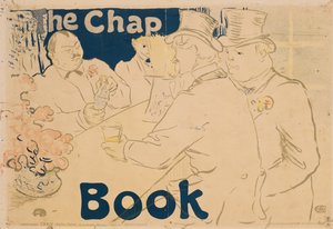 Irische und amerikanische Bar, Rue Royale; Plakat für "The Chap Book", 1895