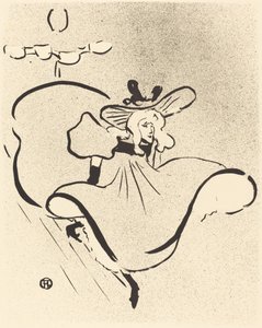 Jane Avril von Henri de Toulouse Lautrec