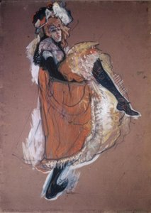 Jane Avril tanzend