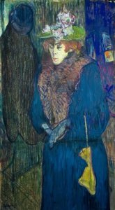 Jane Avril betritt das Moulin-Rouge