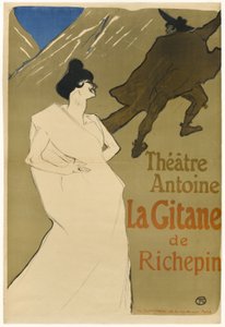 Die Zigeunerin von Henri de Toulouse Lautrec
