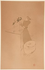 Die Modistin, Renée Vert von Henri de Toulouse Lautrec