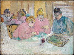 Die Damen im Speisesaal von Henri de Toulouse Lautrec