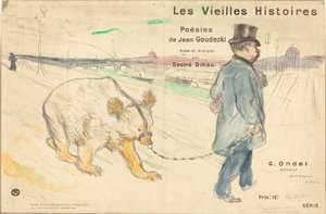 Les Vielles Histoires (Titelblatt) von Henri de Toulouse Lautrec