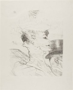 Louise Balthy, aus Treize Lithographies von Henri de Toulouse Lautrec
