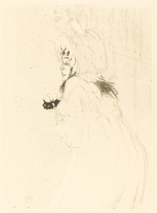 May Belfort verbeugt sich, 1895 von Henri de Toulouse Lautrec