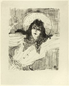 May Belfort, aus Treize Lithographies von Henri de Toulouse Lautrec