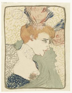 Porträt der Music Hall Entertainerin Marcelle Lender von Henri de Toulouse Lautrec
