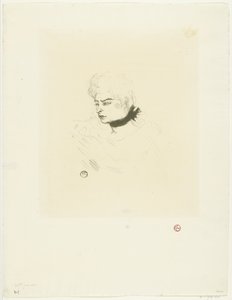 Porträt von Mademoiselle Pois Vert