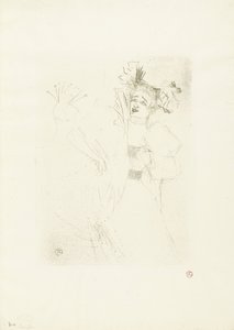Porträt der Schauspielerin Marcelle Lender in der Oper Chilpéric von Henri de Toulouse Lautrec