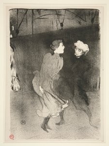 Generalprobe im Folies-Bergère - Emilenne D von Henri de Toulouse Lautrec