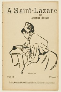 À Saint-Lazare von Henri de Toulouse Lautrec