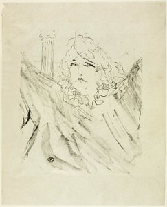 Sarah Bernhardt, aus Treize Lithographies von Henri de Toulouse Lautrec