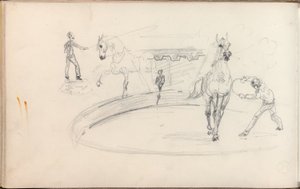 Skizzenbuch, 1880 von Henri de Toulouse Lautrec