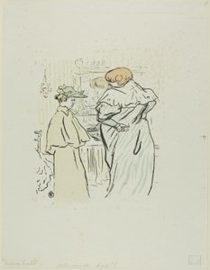 Also, Sie sind erfahren? von Henri de Toulouse Lautrec