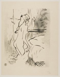 Studie einer Frau von Henri de Toulouse Lautrec