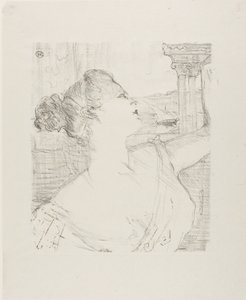 Sybil Sanderson, aus Treize Lithographies von Henri de Toulouse Lautrec