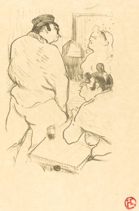 Der Schrecken von Grenelle, 1894 von Henri de Toulouse Lautrec
