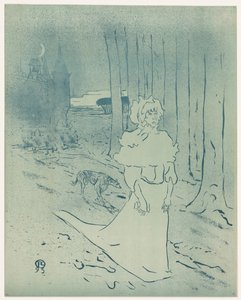 Die Burgherrin oder der Alarm von Henri de Toulouse Lautrec