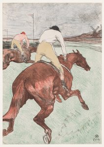Der Jockey von Henri de Toulouse Lautrec