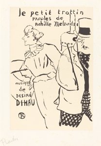 Das kleine Dienstmädchen (Le petit trottin) von Henri de Toulouse Lautrec