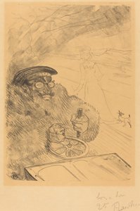 Der Autofahrer von Henri de Toulouse Lautrec