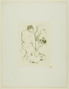 Der Schrecken von Grenelle von Henri de Toulouse Lautrec