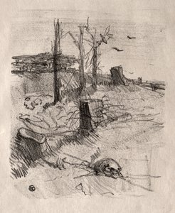 Ein Friedhof in Galizien von Henri de Toulouse Lautrec