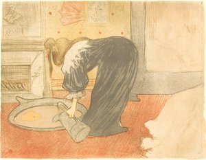 Frau in der Wanne von Henri de Toulouse Lautrec