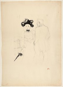 Yahne und Antoine, in Das schwierige Alter von Henri de Toulouse Lautrec