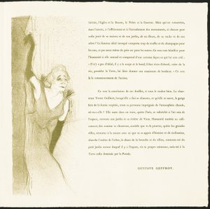 Yvette Guilbert von Henri de Toulouse Lautrec