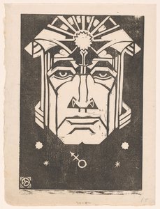 Mars von Henri van der Stok (signed by artist)