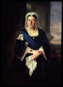 Königin Victoria (1819-1901) nach Baron Heinrich von Angeli (1840-1925) von Henrietta Mary Ward