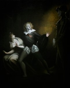 Gertrude, Hamlet und der Geist des Vaters von Henry (1741 1825) (after) Fuseli