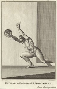 Rechab mit dem Kopf von Isch-Boschet von Henry (1741-1825) (after) Fuseli
