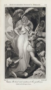 Illustration für Shakespeares Ein Sommernachtstraum von Henry  Fuseli