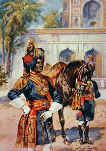 Ein indischer kaiserlicher Kadett von Henry Payne