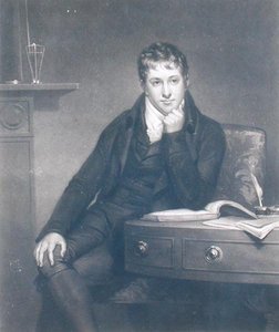 Sir Humphry Davy (1778-1829) von Henry (after) Howard