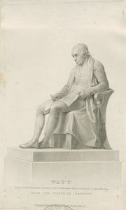 Handsworth - Denkmal von James Watt: Punktierstich, nd [?19. Jh.] (Druck)