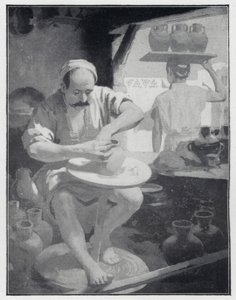 Ein östlicher Töpfer (Lithografie)