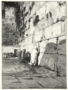 Klagemauer der Juden, Jerusalem von Henry Andrew Harper