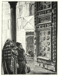 Metalltür der Großen Moschee in Damaskus von Henry Andrew Harper