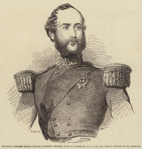Seine Königliche Hoheit George William Frederick Charles, Herzog von Cambridge, KG, GCH, etc. von Henry Anelay