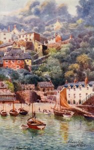 Der Hafen, Clovelly von Henry B. (after) Wimbush