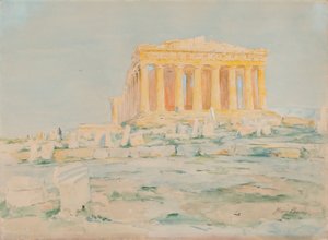 Das Parthenon, Westfassade von Henry Bacon