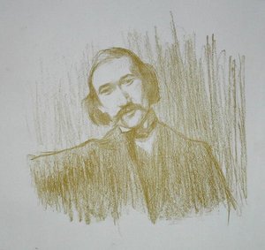 Andre Gide (1861-1942) 1901 von Henry Bataille