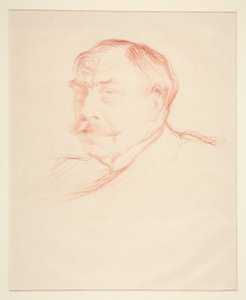 Porträt von Mirbeau von Henry Bataille