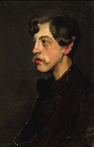 Porträt des Dichters Camille Mauclair 1872-1945