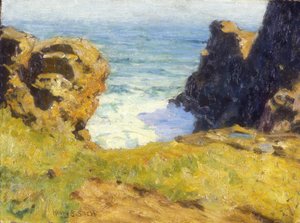 In der Nähe von St. Ives, Cornwall, ca. 1914 von Henry Bayley Snell